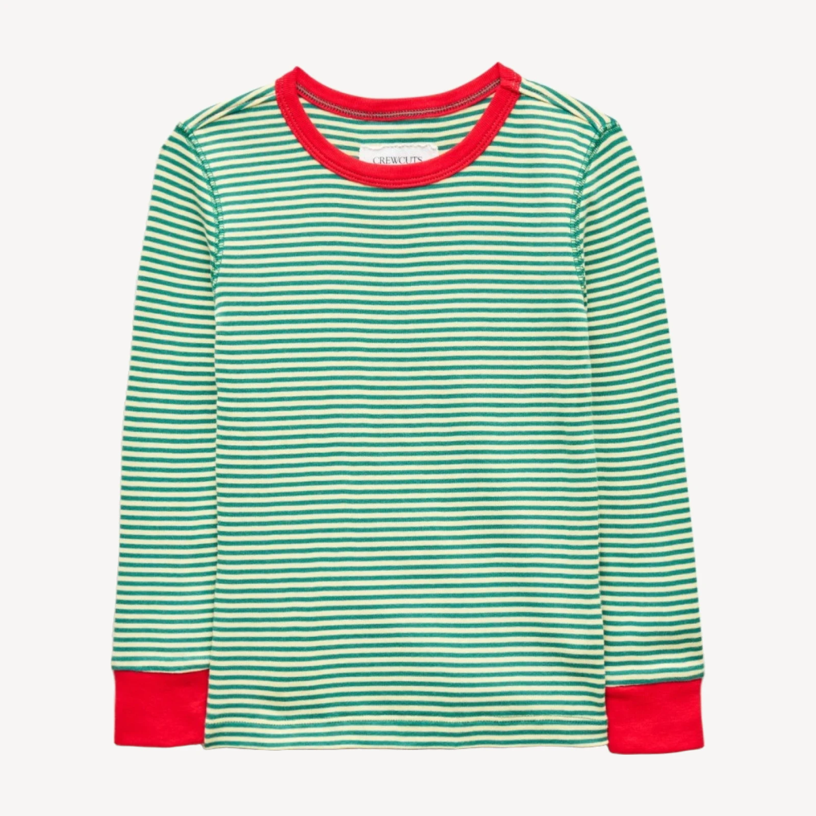 Kids' long-sleeve printed pajama set