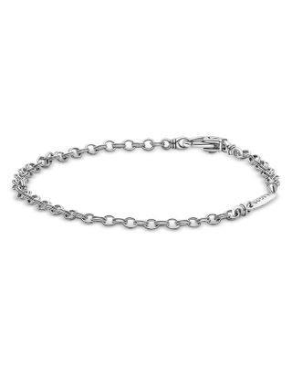Lagos Men's Sterling Silver Anthem High Jinx Chain Link Bracelet