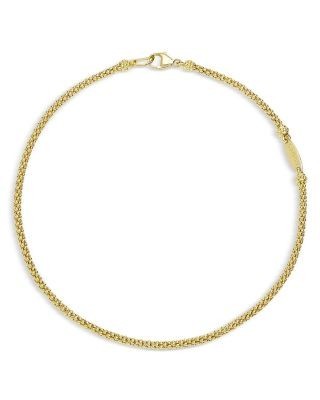Lagos 18K Gold Caviar Bracelet, 2mm