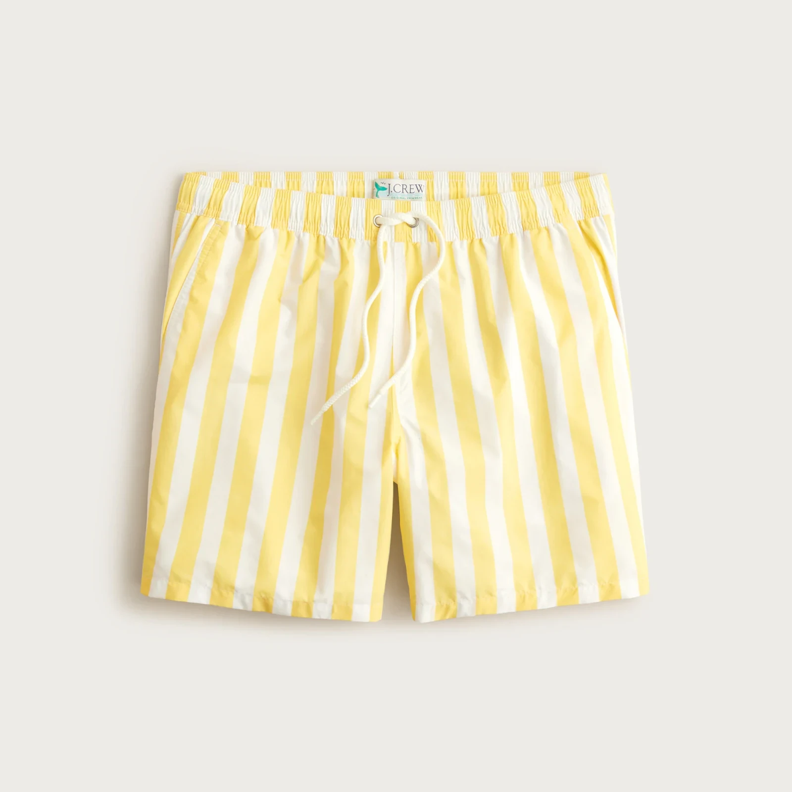 6" swim trunk in recycled nylon
