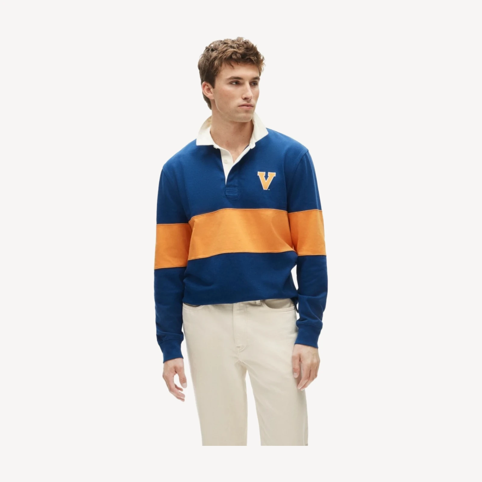 '47 x J.Crew Virginia rugby shirt
