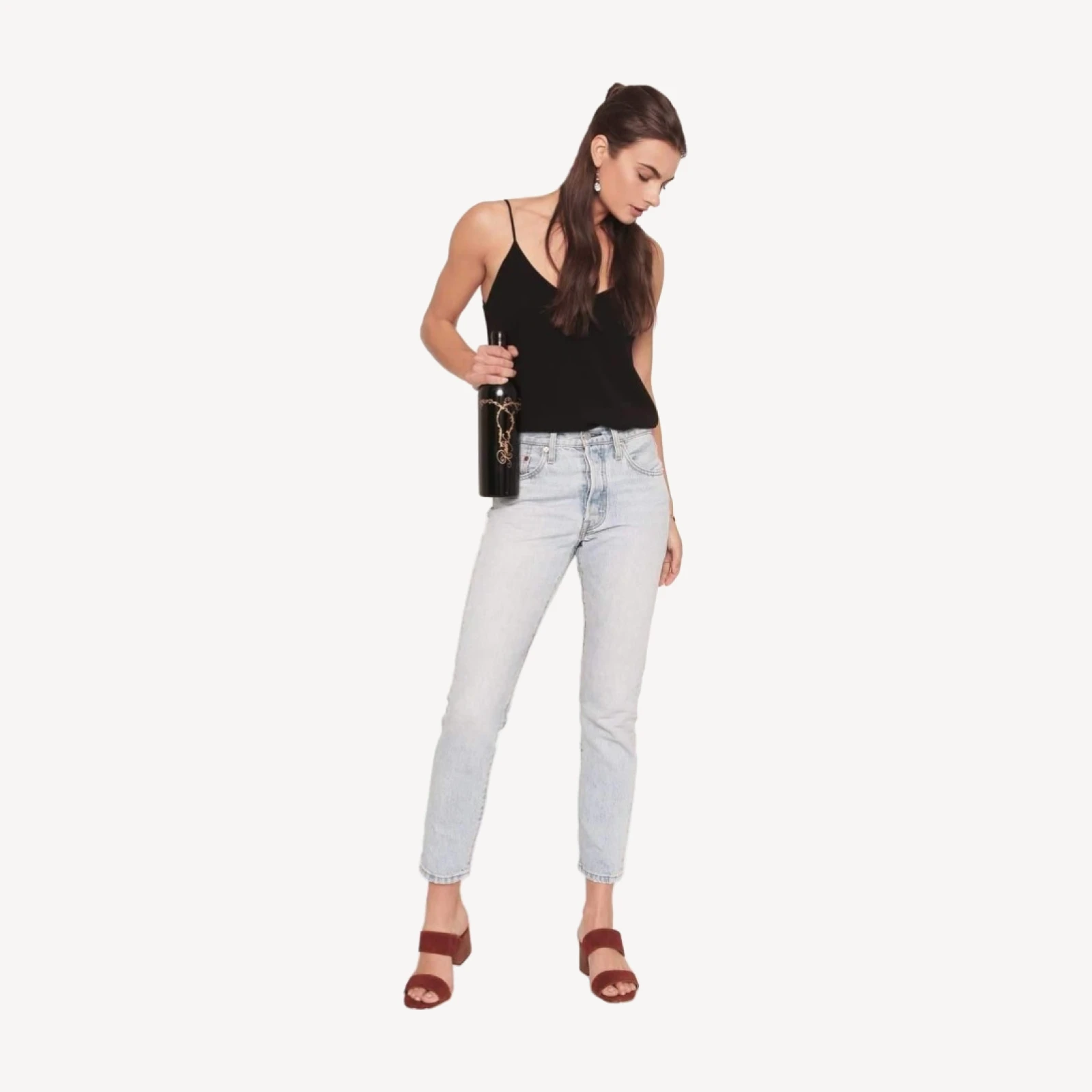 Coco Tank | Black Rayon |