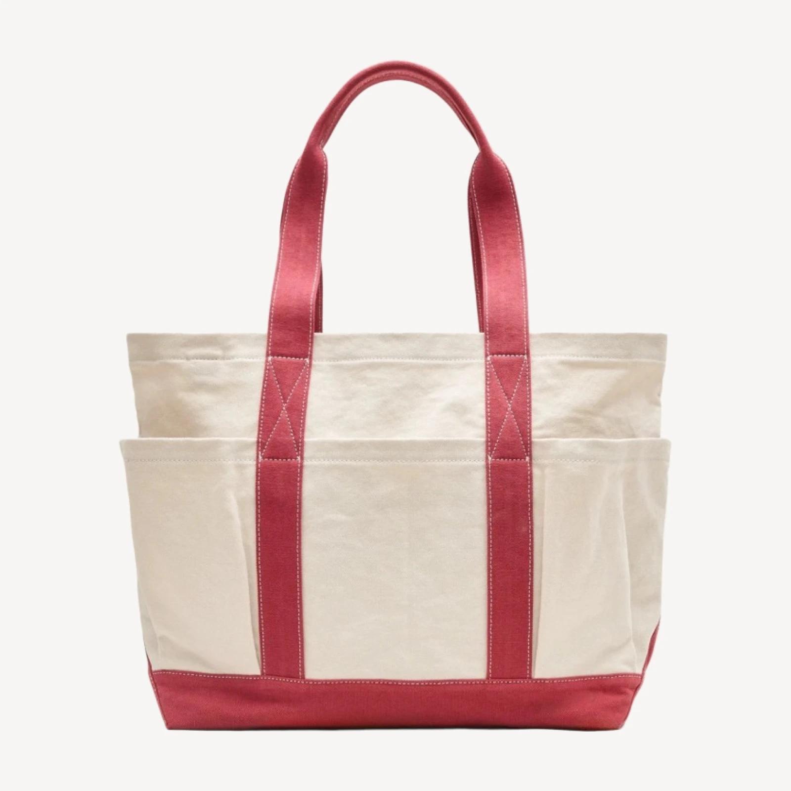 Medium Seaport tote bag in washed canvas
