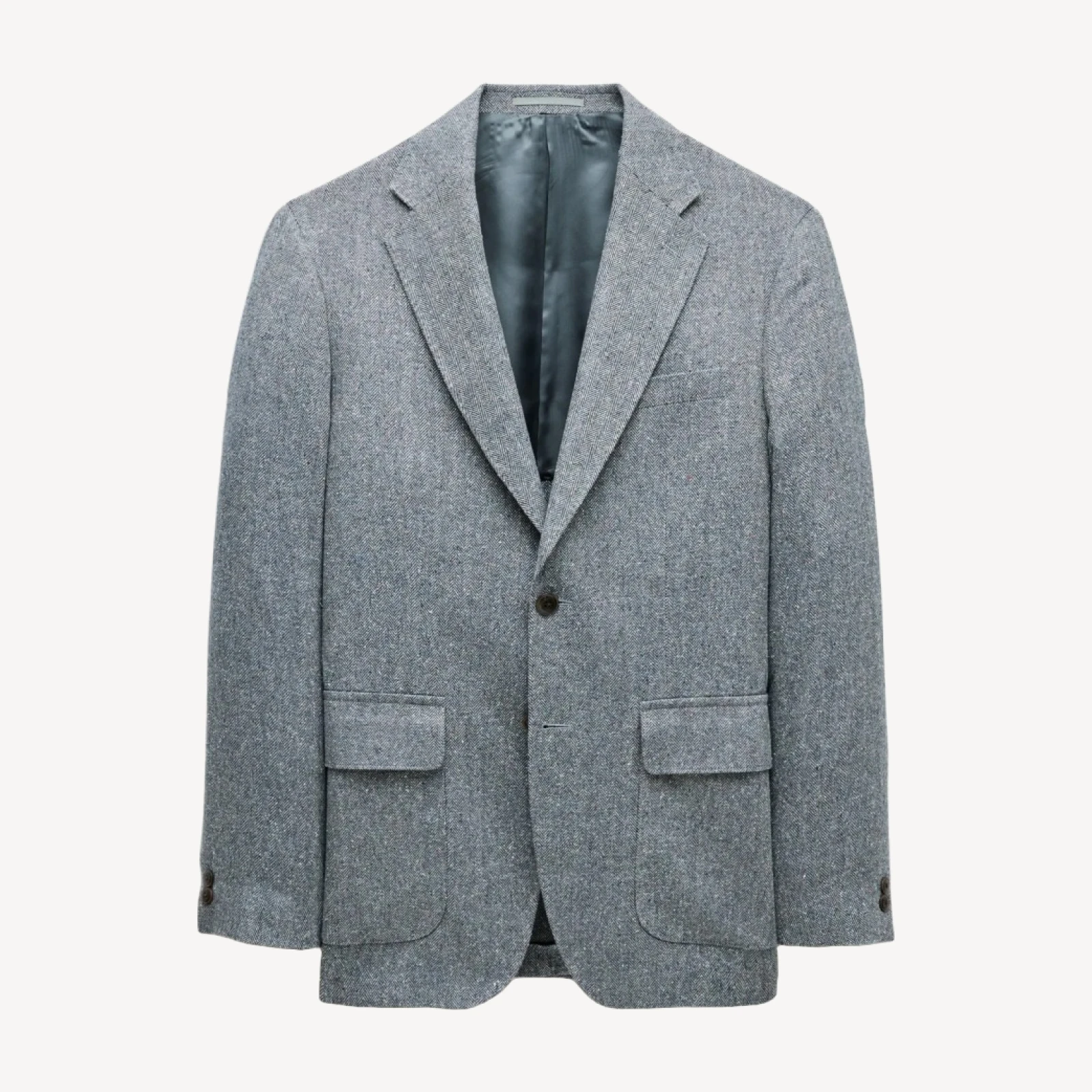 Sportcoat in Irish silk-cotton blend
