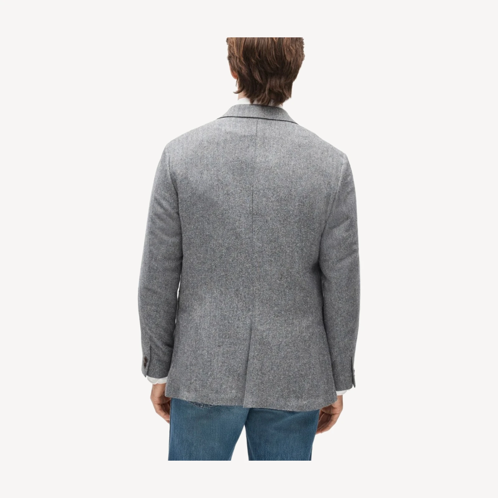 Sportcoat in Irish silk-cotton blend