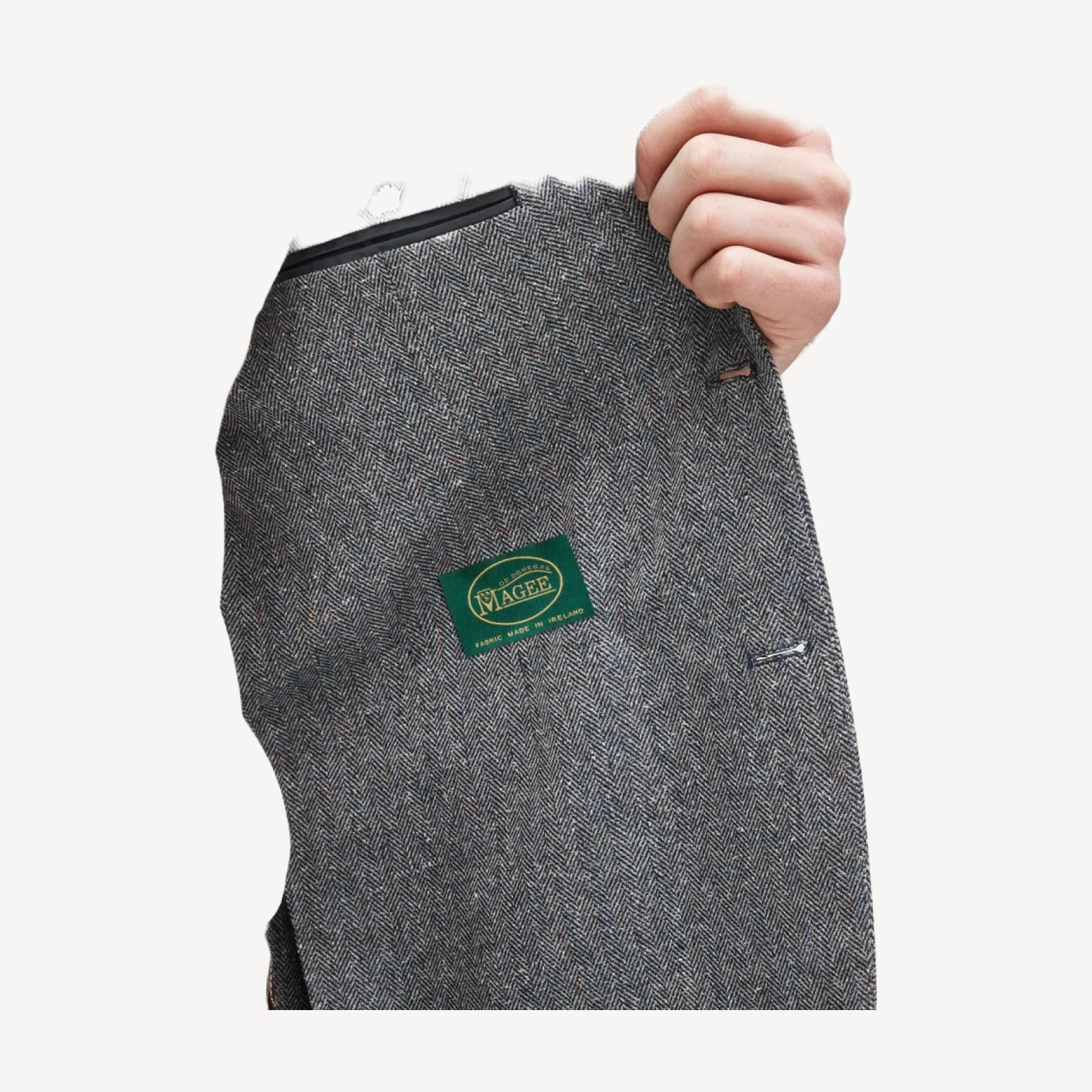 Sportcoat in Irish silk-cotton blend