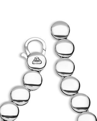 Lagos Sterling Silver Caviar Bubbly Disc Flex Bracelet