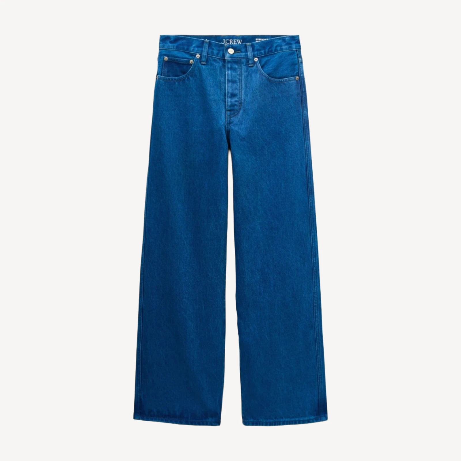 Everyday wide-leg ankle jean in rigid