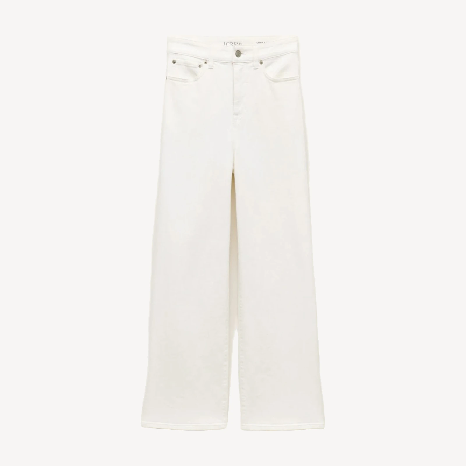Curvy slim-wide jean