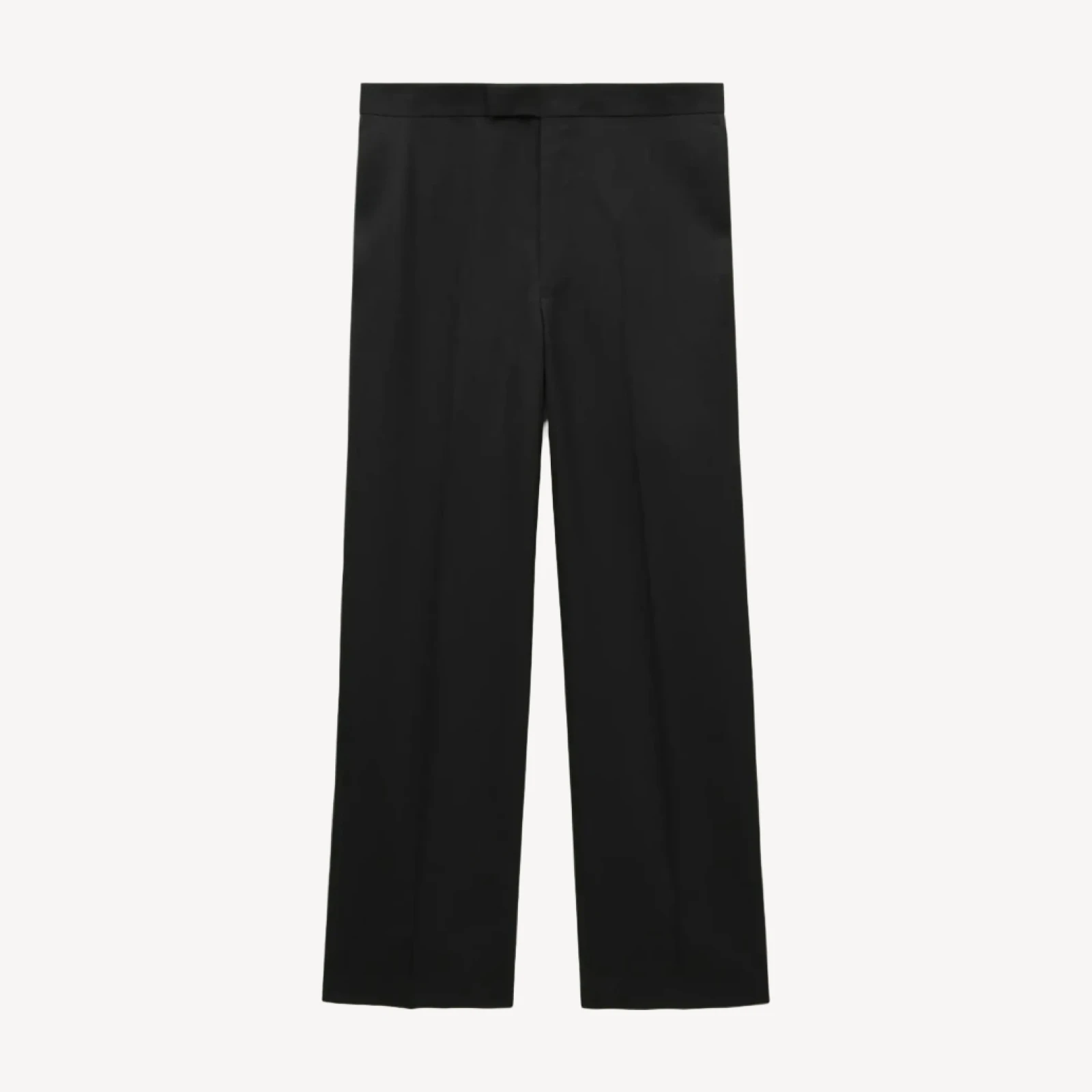 Relaxed-fit tuxedo pant in English fresco wool