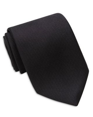 David Donahue Corded Weave Silk Tie