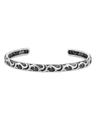 John Varvatos Men's Sterling Silver Gothic Cuff Bracelet