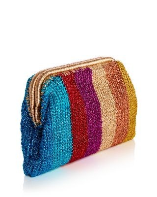 Aqua Woven Clutch - Exclusive, photo 4