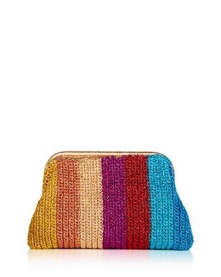 Aqua Woven Clutch - Exclusive, photo 6