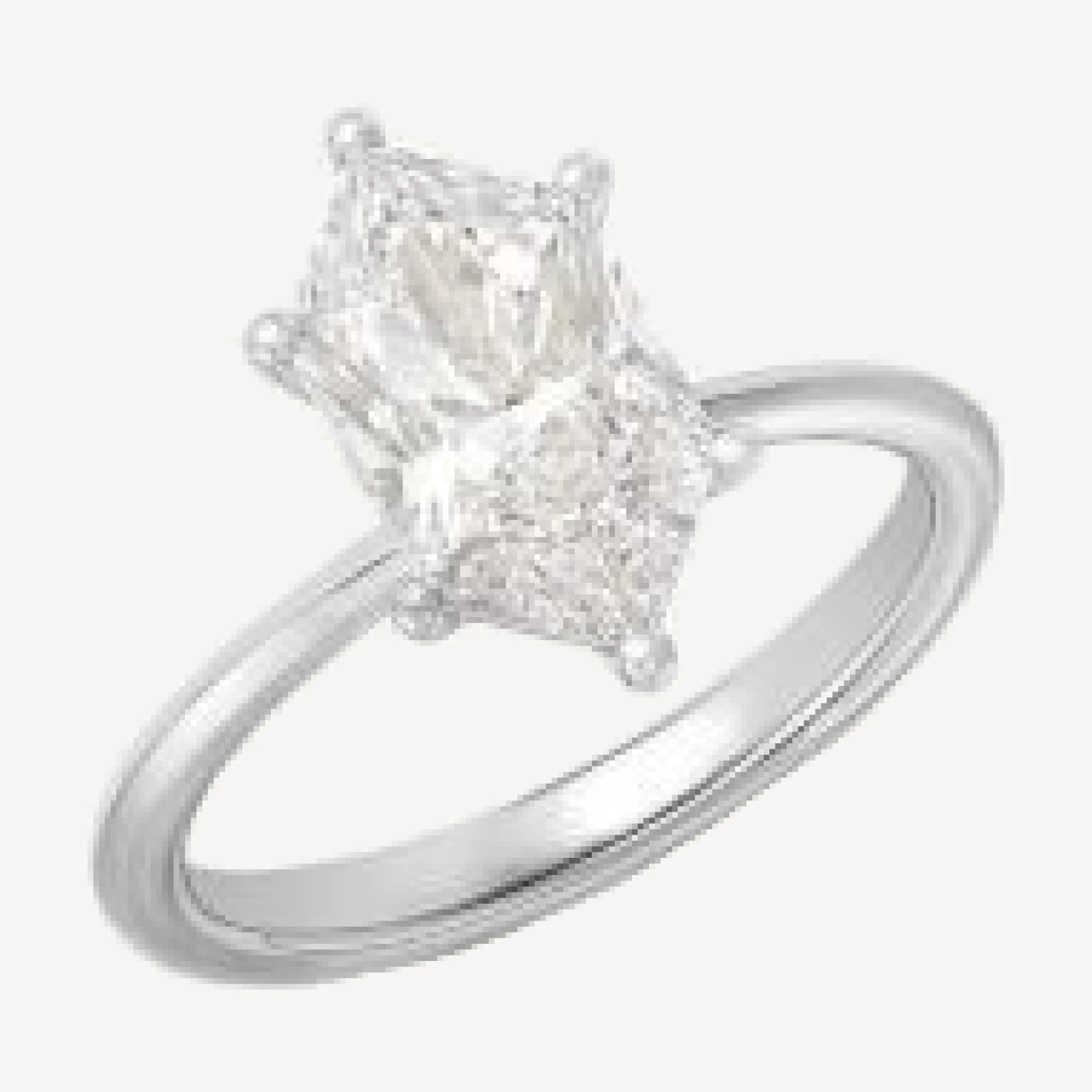Bloomingdale's Fine Collection Luxe Collection Certified Lab Grown Diamond Duchess Marquis Solitaire Engagement Ring in 18K White Gold, 2.0 tcw