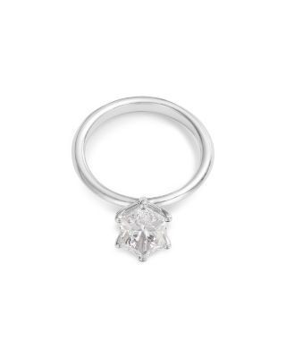 Bloomingdale's Fine Collection Luxe Collection Certified Lab Grown Diamond Duchess Marquis Solitaire Engagement Ring in 18K White Gold, 2.0 tcw