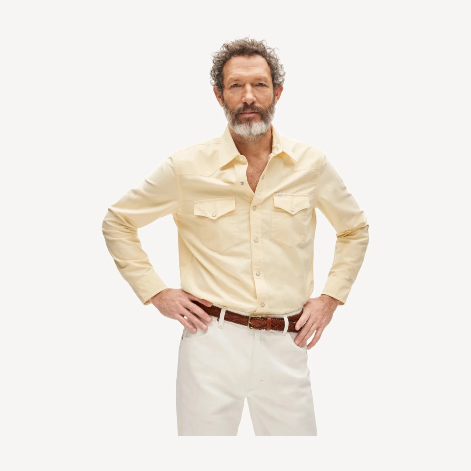 Men's Lee® X J.Crew oxford western shirt