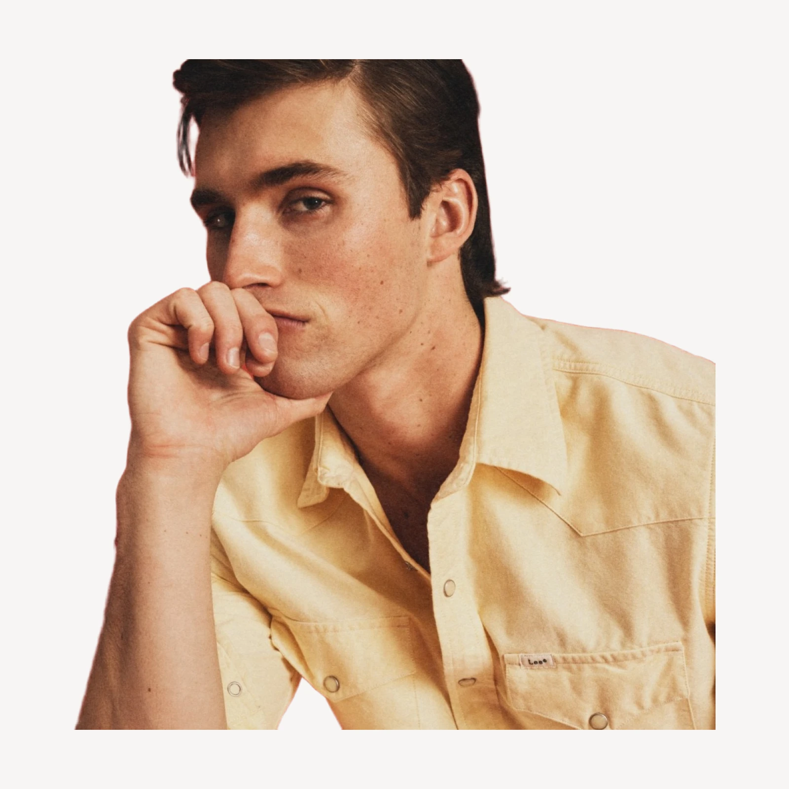 Men's Lee® X J.Crew oxford western shirt