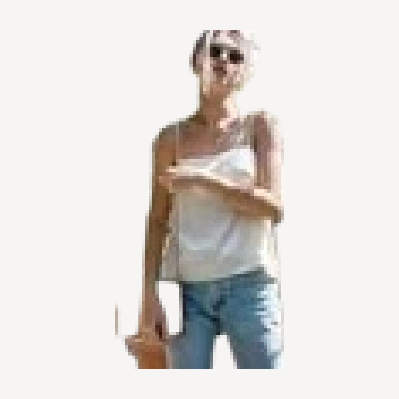 Corinne Silk Camisole | Ivory White