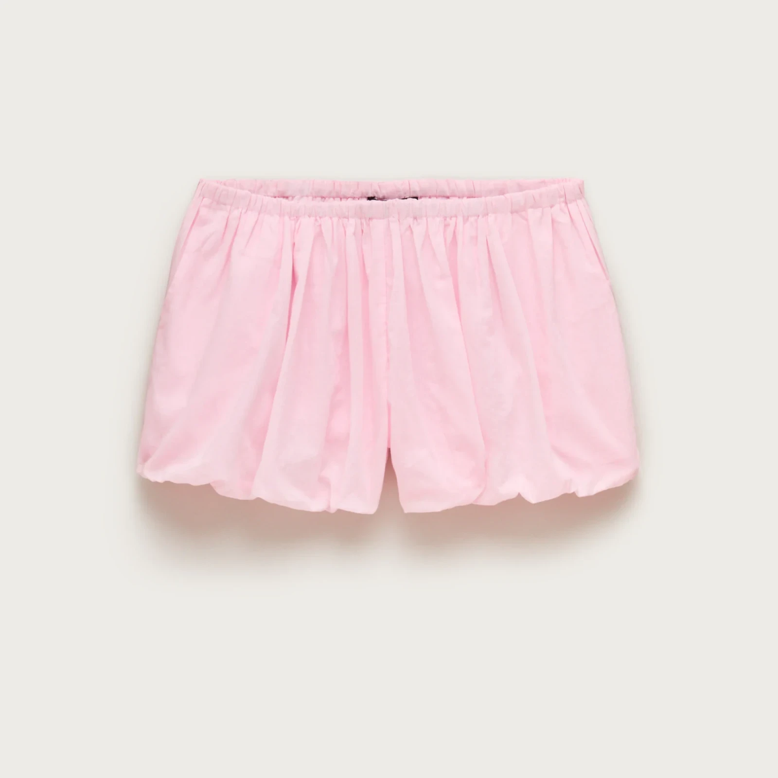 Bubble-hem beach short