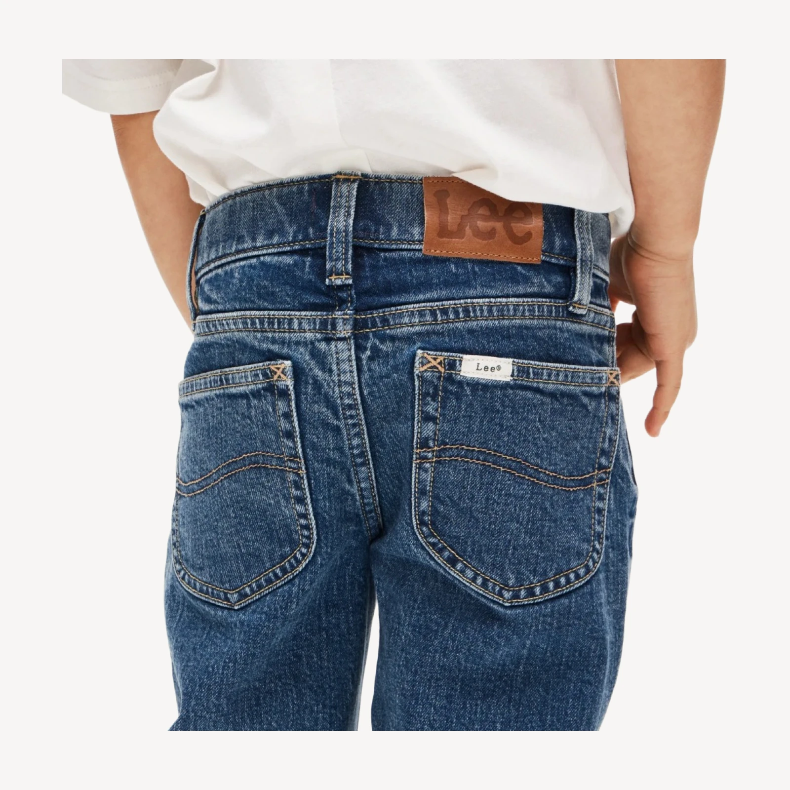 Boys' Lee® X J.Crew high-rise straight jean