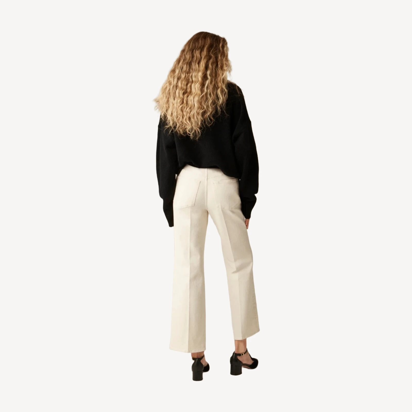 Charley kickout cropped jean