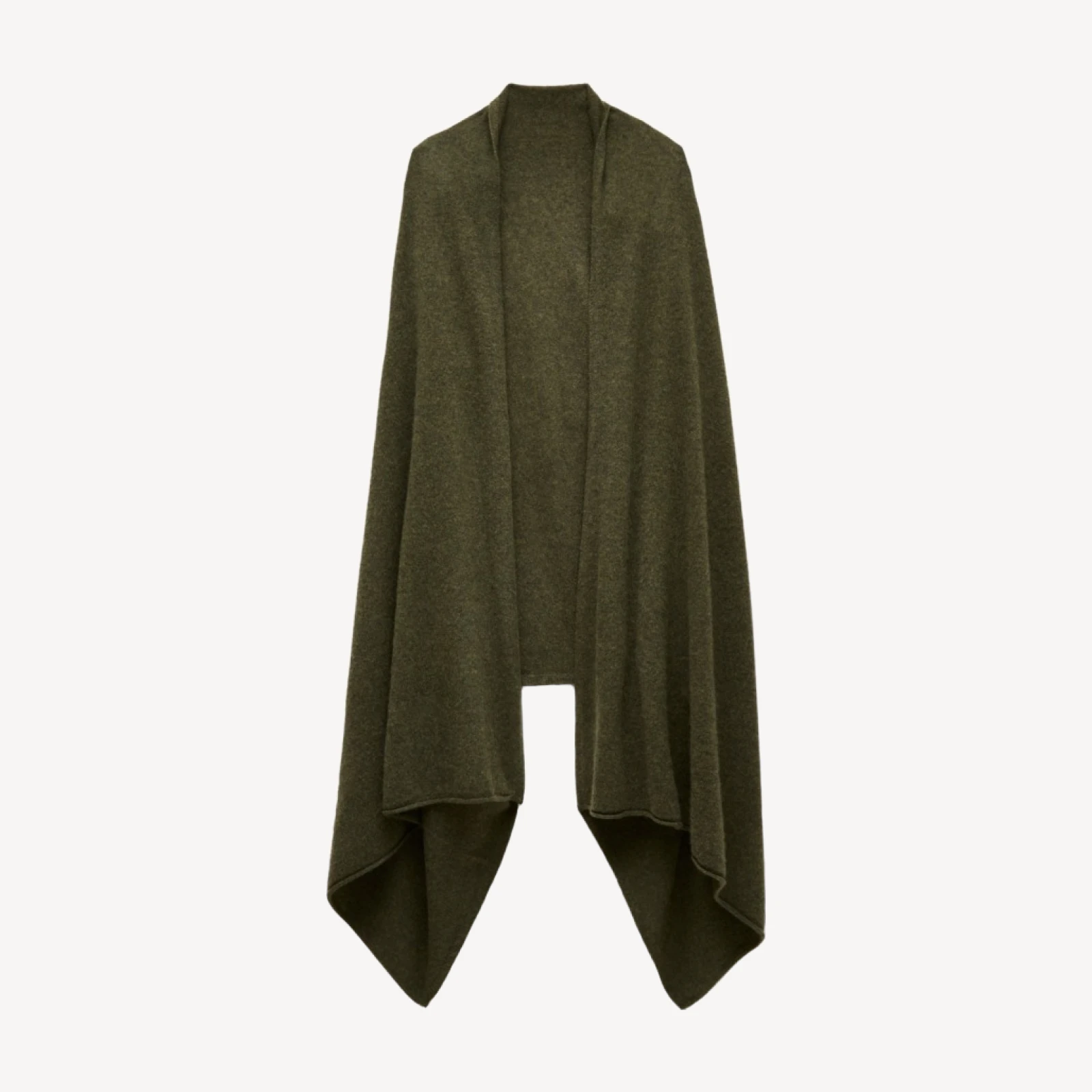 Oversized cashmere wrap