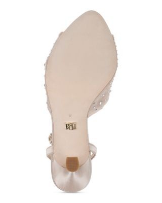 Badgley Mischka Women's Cameryn Pointed Toe Adorned High Heel Sandals
