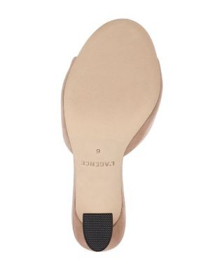 L'Agence Women's Avery Slide High Heel Sandals
