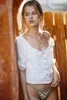 Romeo Blouse - White Floral Embroidery