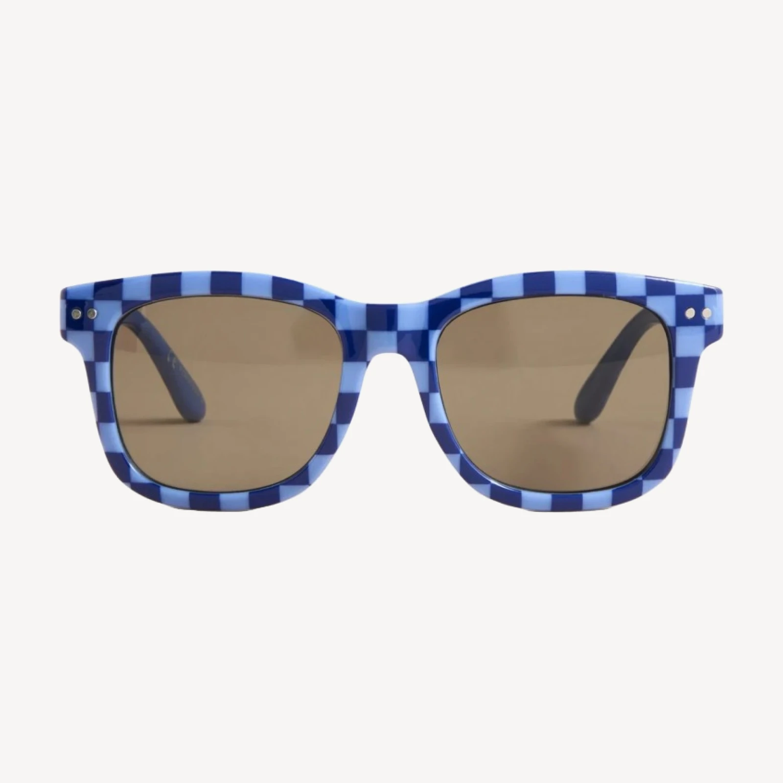 Kids' checkerboard sunglasses
