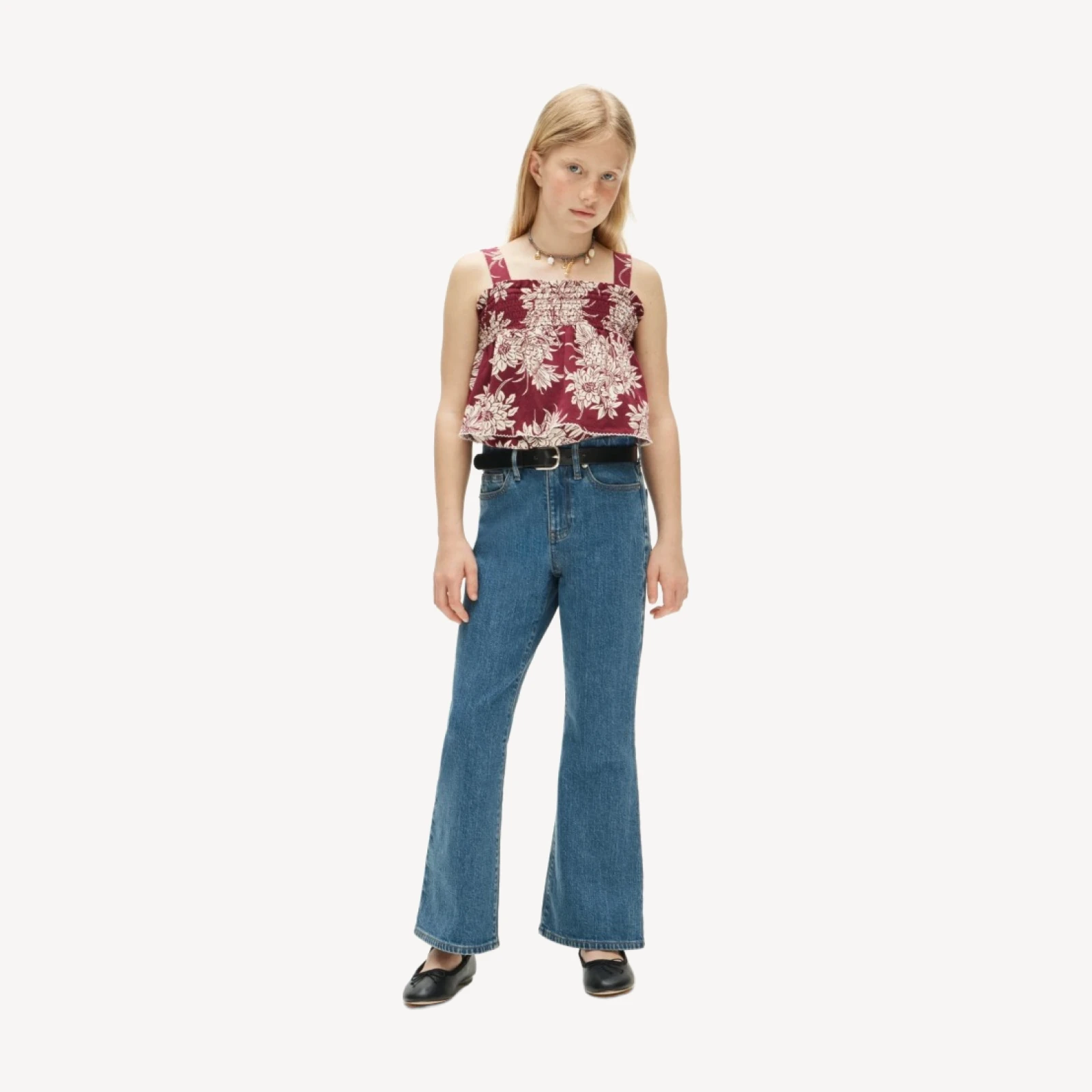 Girls' flare jean