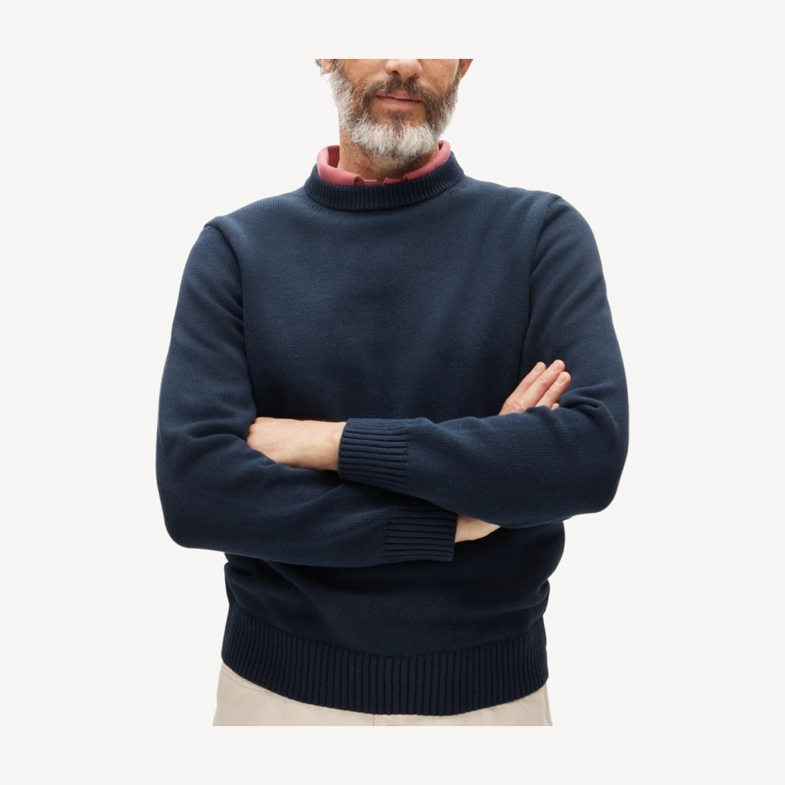 Heritage cotton crewneck sweater