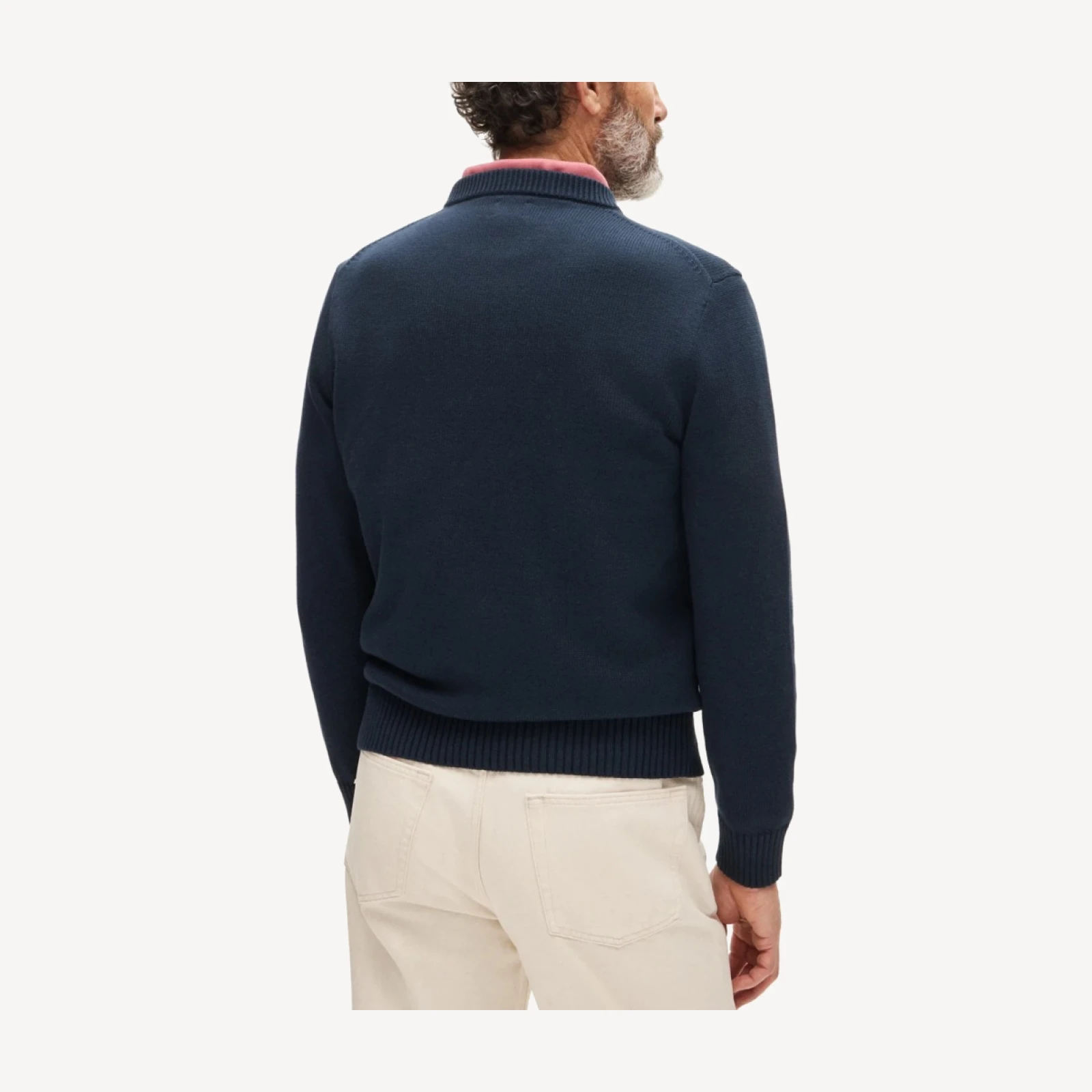 Heritage cotton crewneck sweater