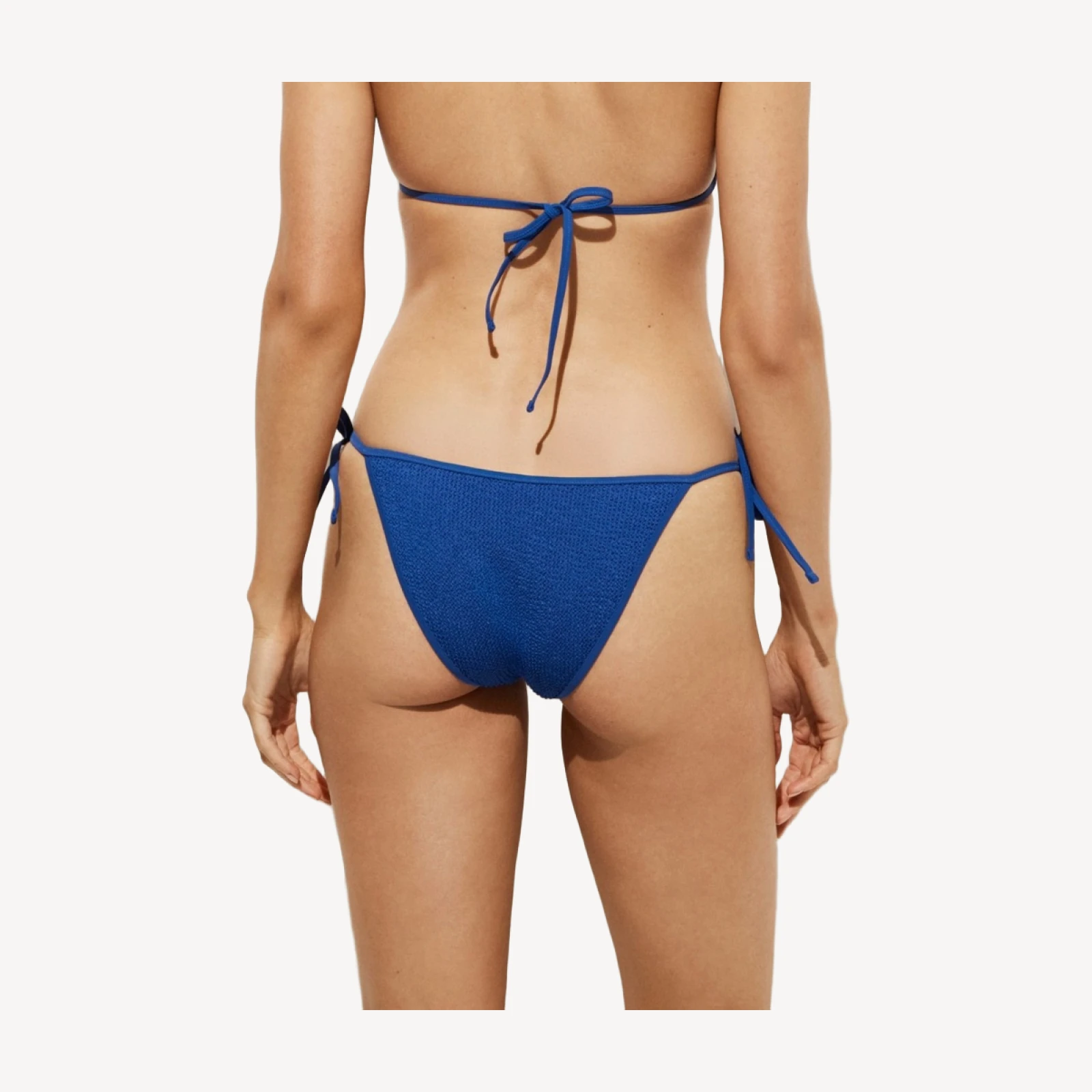 Cheeky scrunchie string bikini bottom