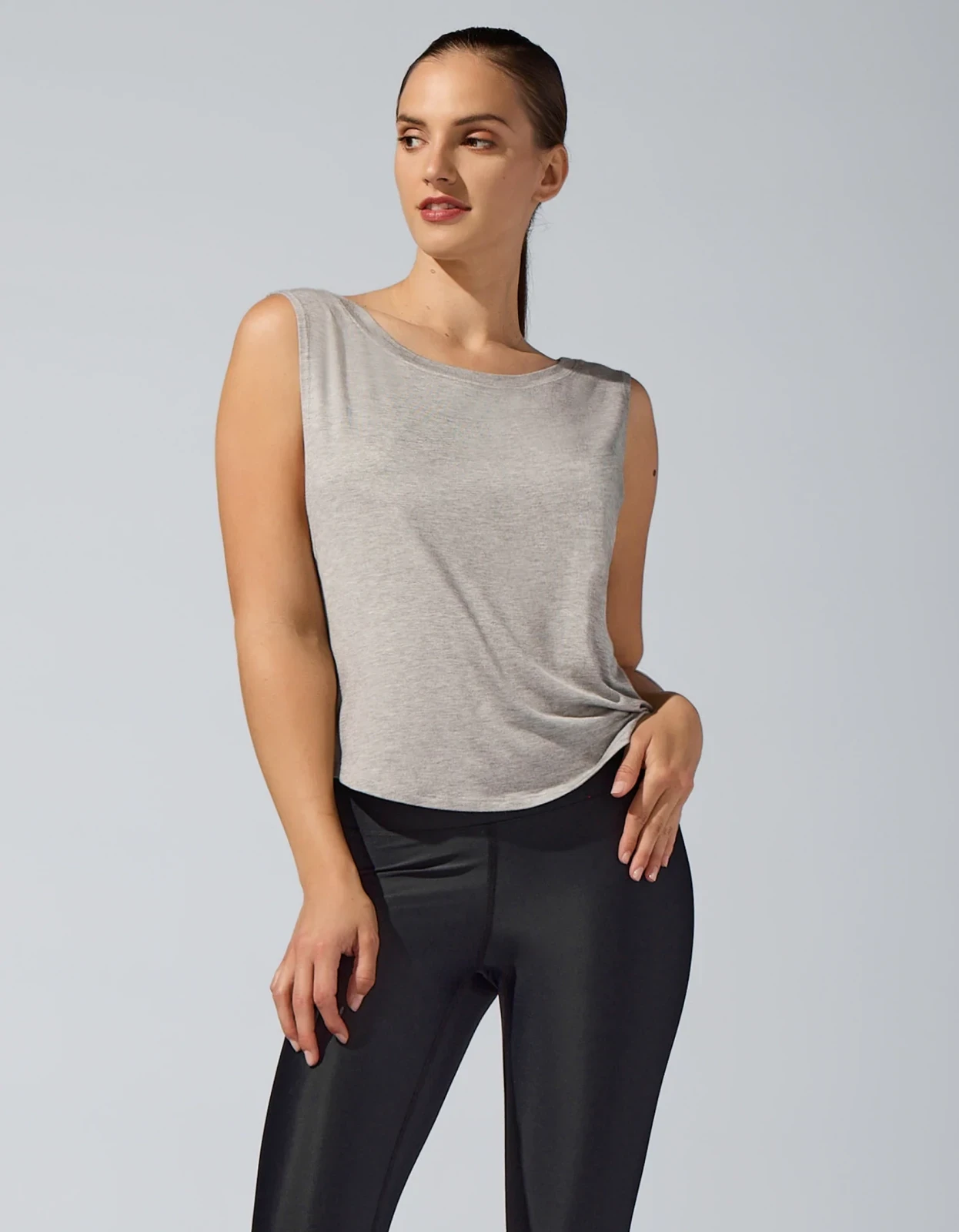 Jersey Base Tank [Heather Grey]