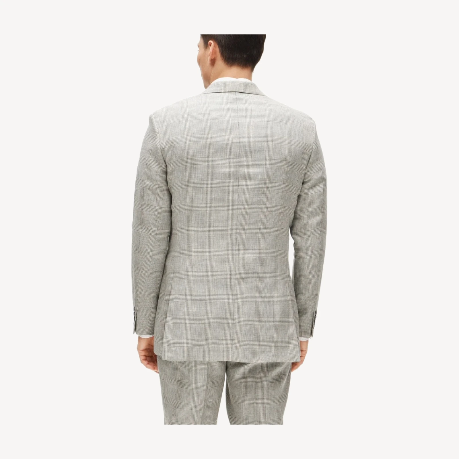 Crosby Classic-fit suit jacket in English wool-linen blend