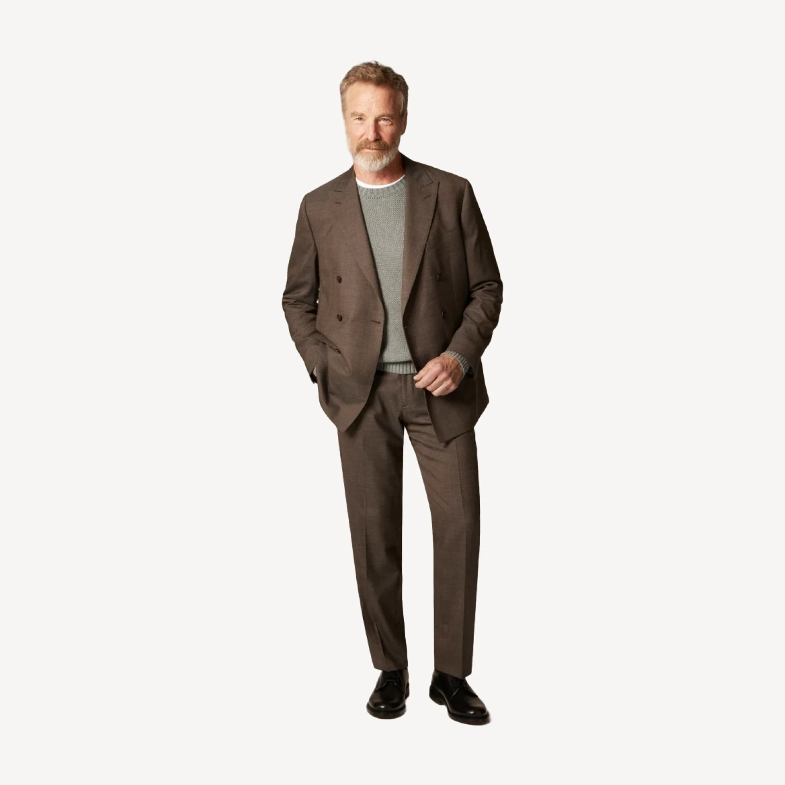 Kenmare Relaxed-fit suit jacket in Italian wool