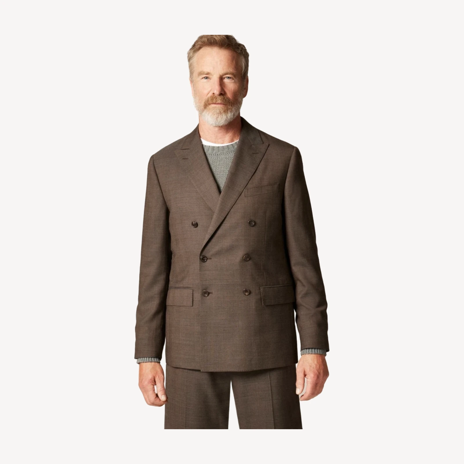 Kenmare Relaxed-fit suit jacket in Italian wool