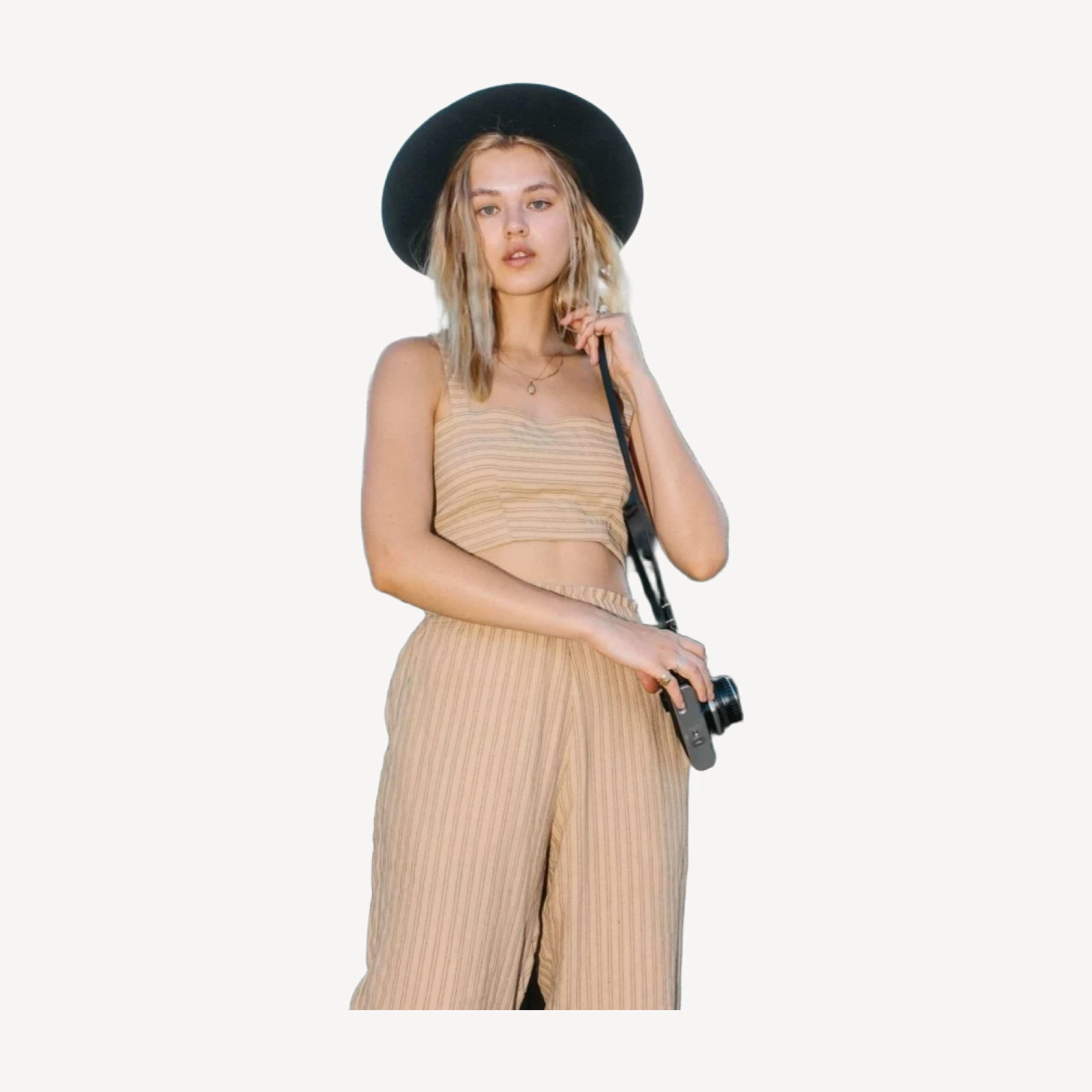 Isajah Top | Desert Stripe