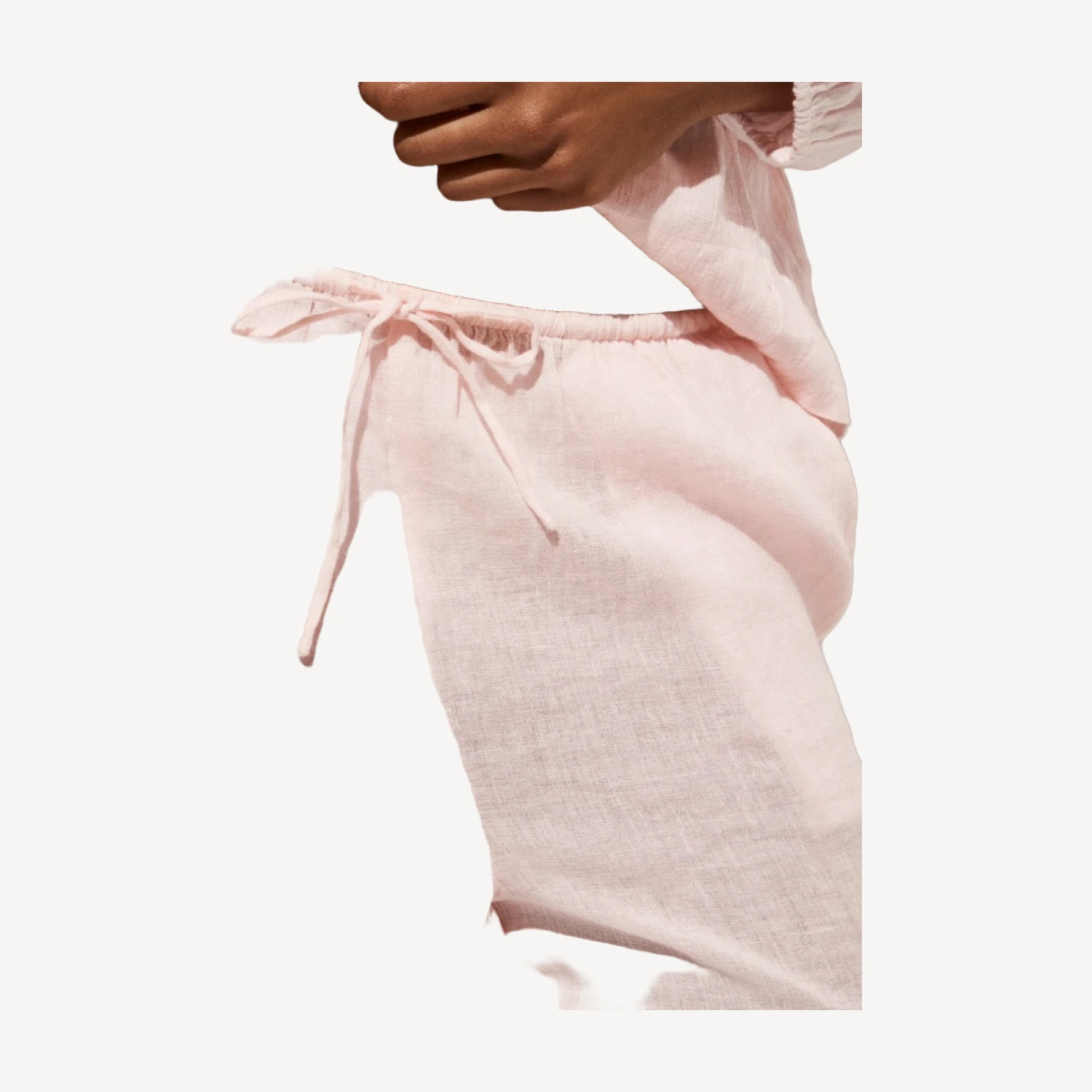 Beach pant in Hampton linen-blend