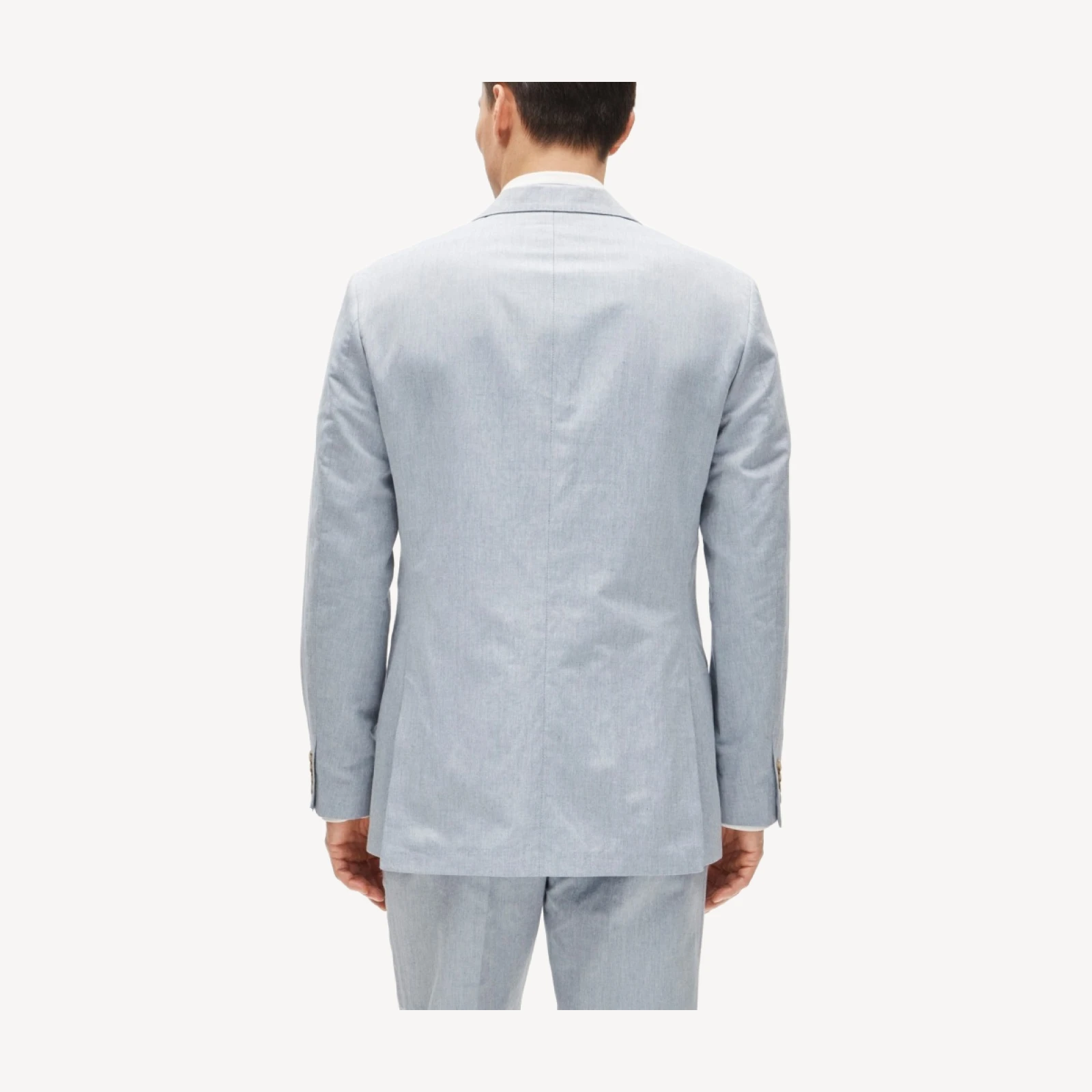 Crosby Classic-fit suit jacket in Baird McNutt Irish cotton-linen blend