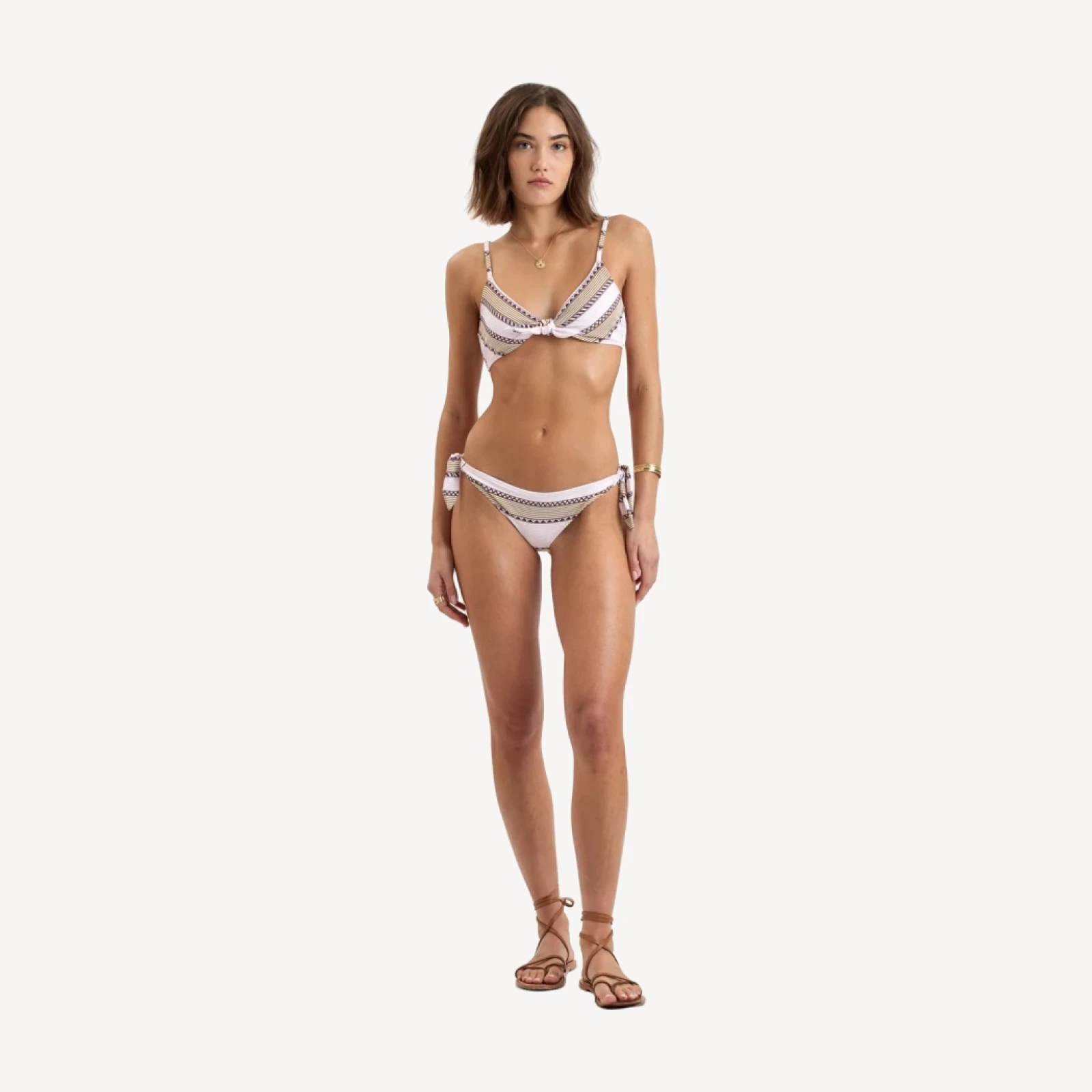 lemlem Lucy side-tie bikini bottom