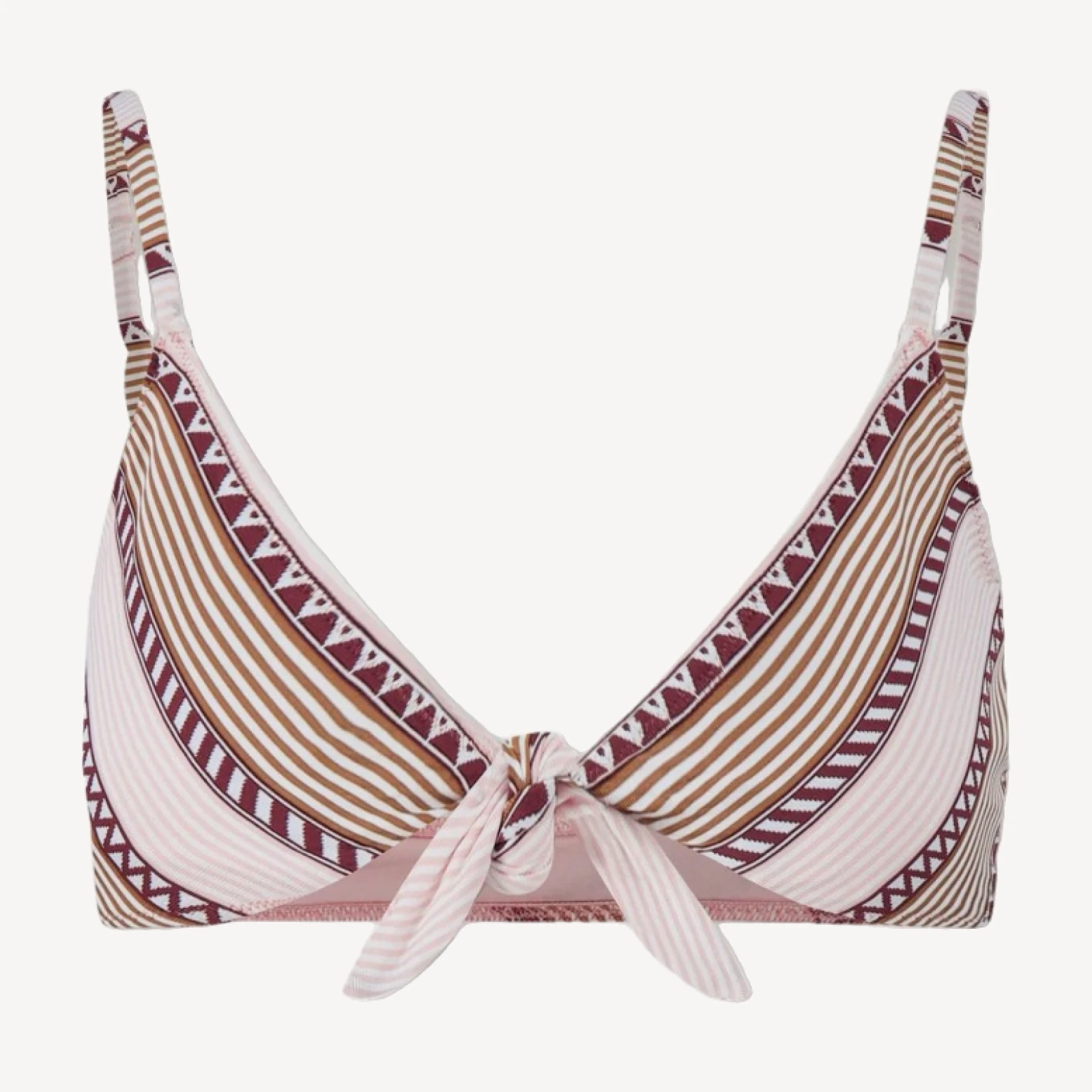 lemlem Sara tie-front bikini top