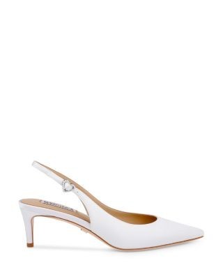 Badgley Mischka Women's Ruthie Velvet Slingback Pumps