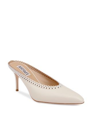 Badgley Mischka Women's Rylie Leather Mule Pumps