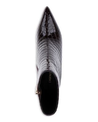 L'Agence Women's Houston Ii Leather Pointed Boots, photo 8