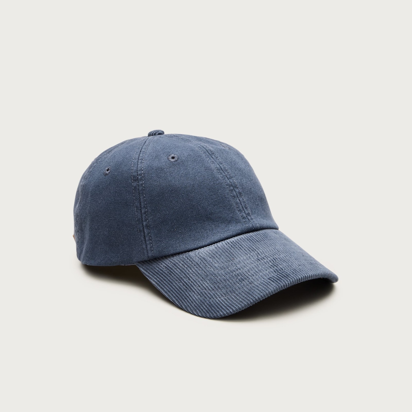 Wallace & Barnes cotton canvas cap with corduroy brim