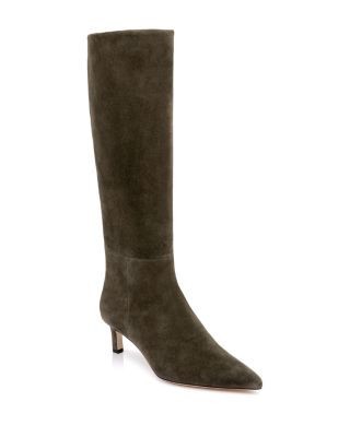 L'Agence Women's Baxter Pointed Suede Boots