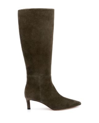 L'Agence Women's Baxter Pointed Suede Boots